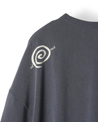 "GuruGuru" 10Wash Tee (CHARCOAL)