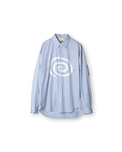 "GuruGuru" Slouch Shirt (SAX)