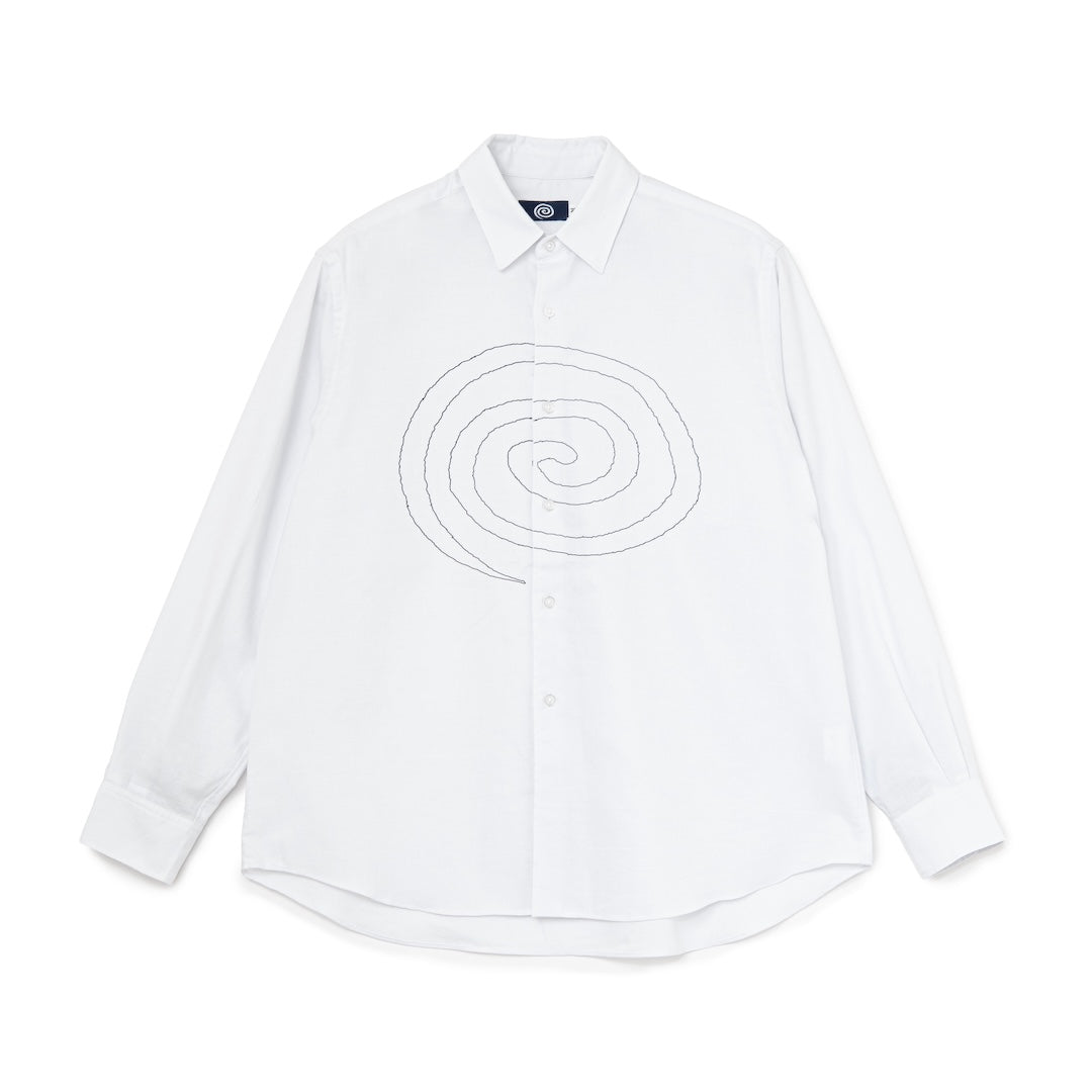 Outline L/S Shirt (WHITE)