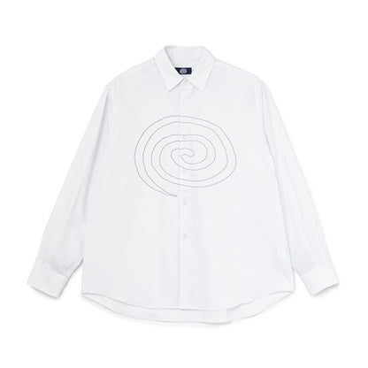 Outline L/S Shirt (WHITE)