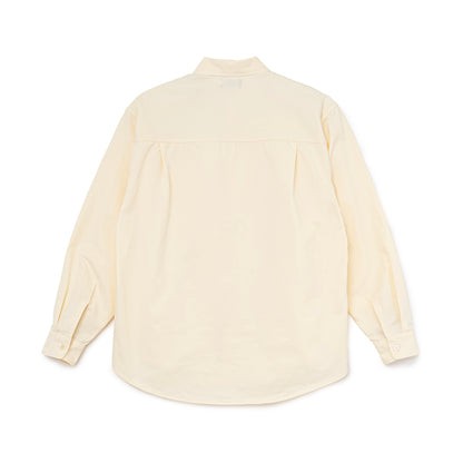 Cotton Twill Shirt (IVORY)
