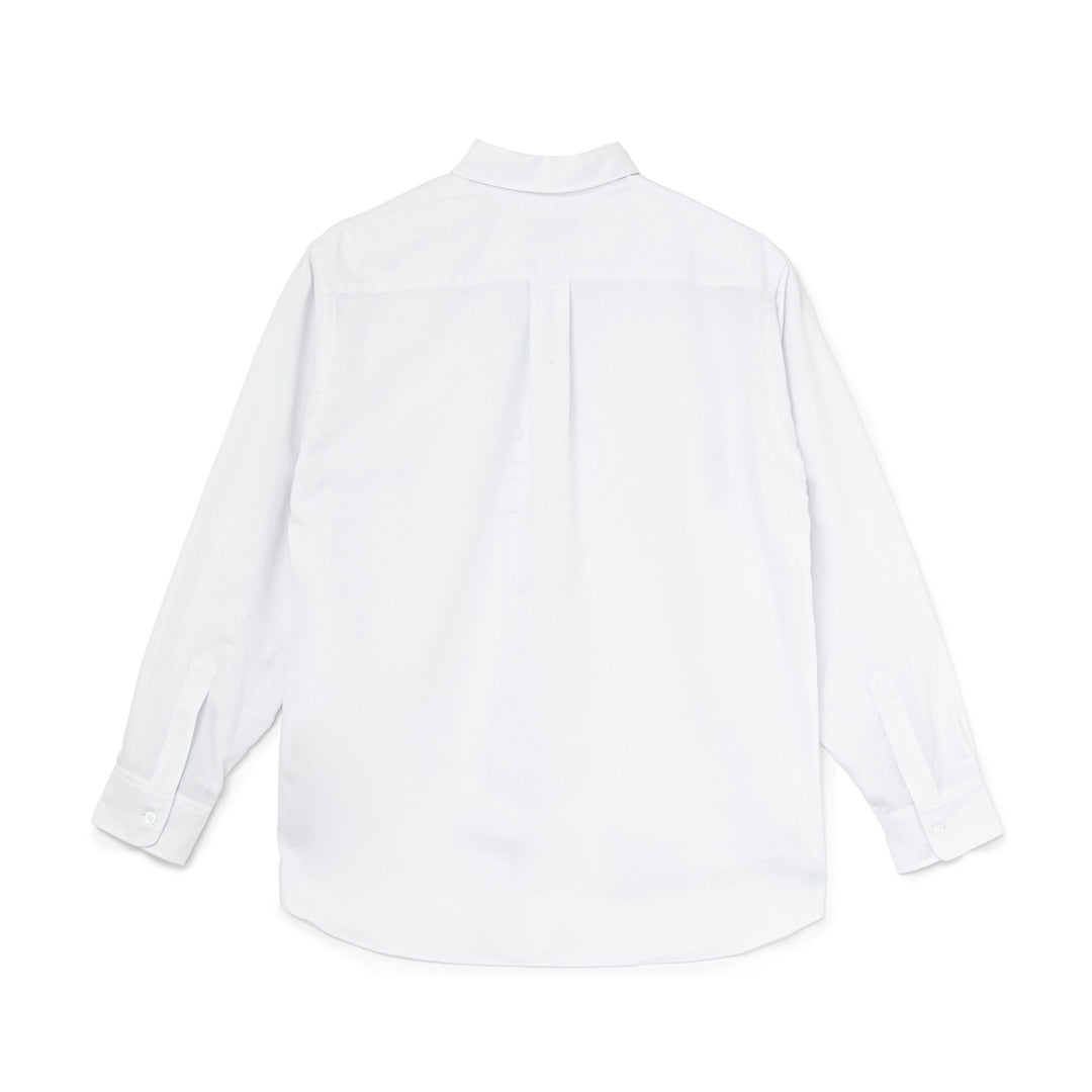 Outline L/S Shirt (WHITE)