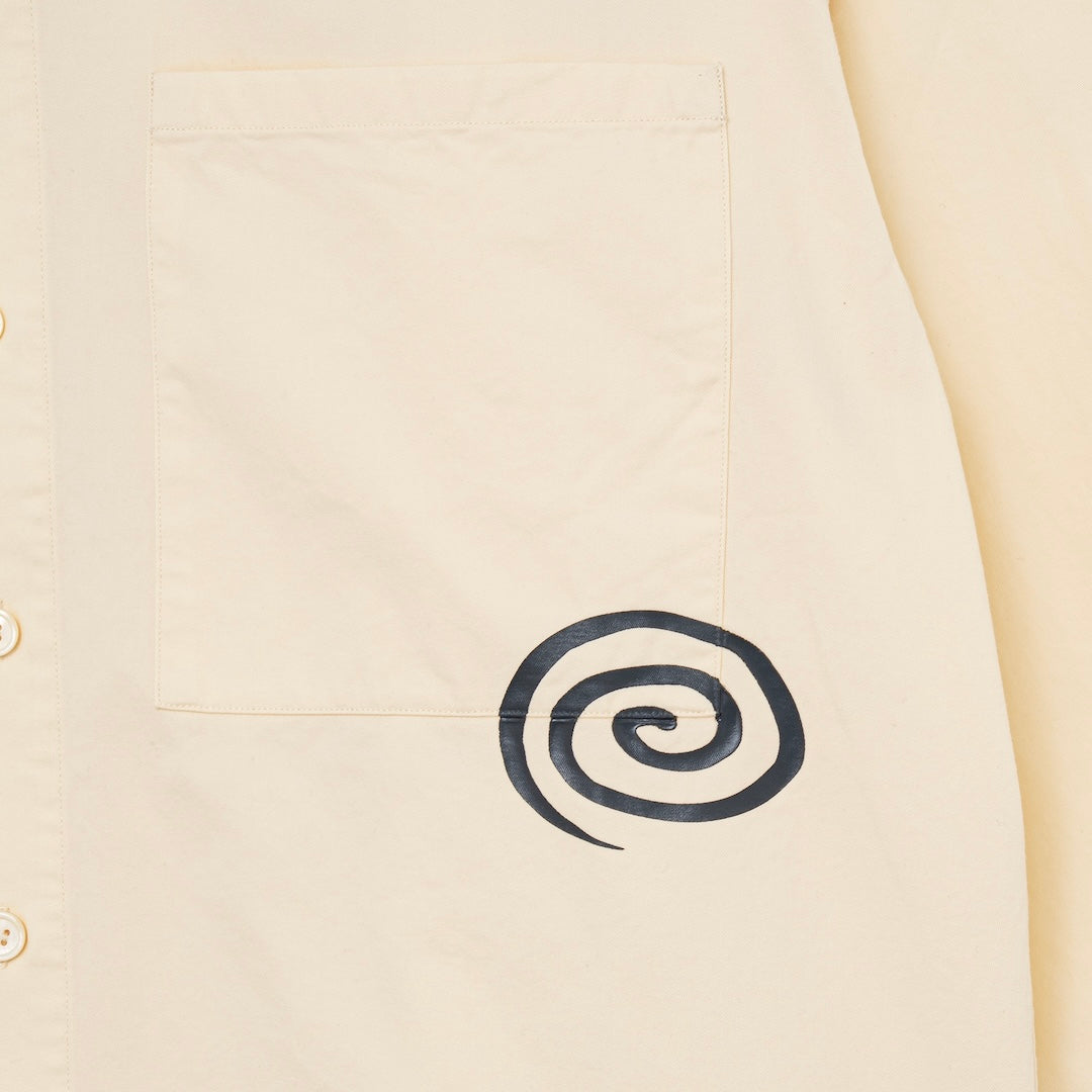 Cotton Twill Shirt (IVORY)