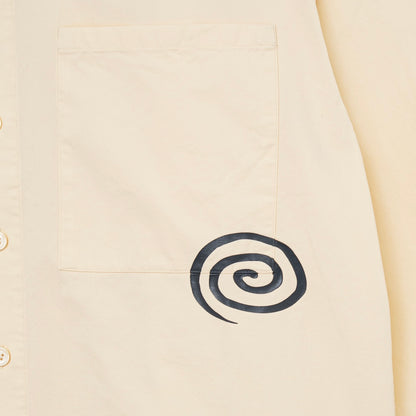 Cotton Twill Shirt (IVORY)