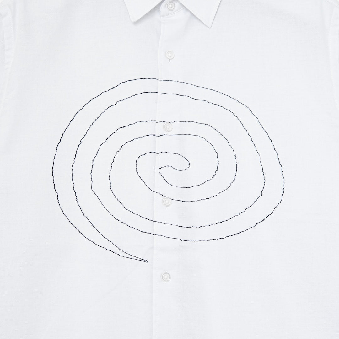 Outline L/S Shirt (WHITE)