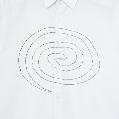 Outline L/S Shirt (WHITE)