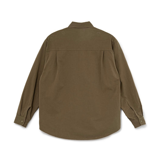 Cotton Twill Shirt (OLIVE)