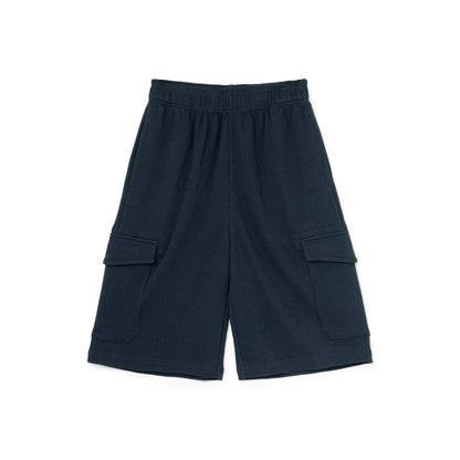 Waffle Cargo Shorts (NAVY)
