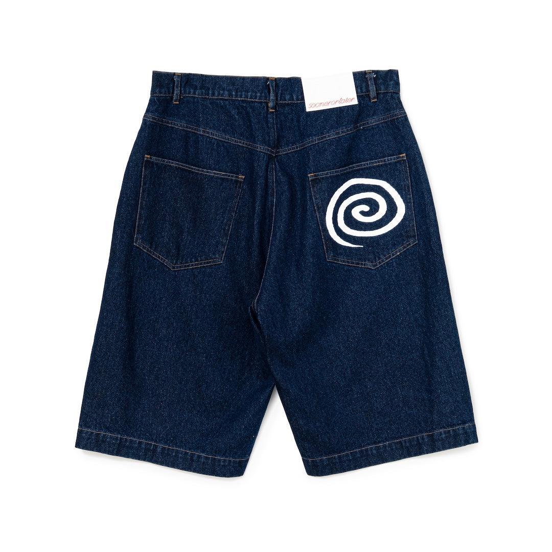 GuruGuru Denim Shorts (INDIGO)