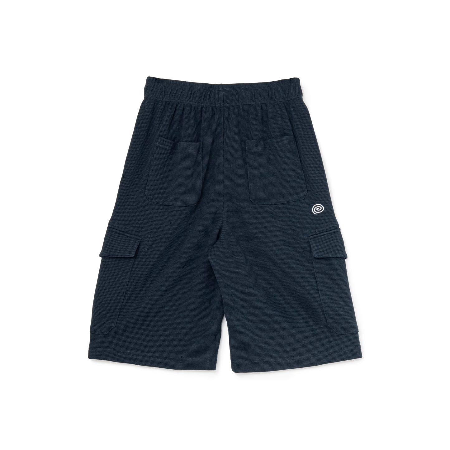 Waffle Cargo Shorts (NAVY)
