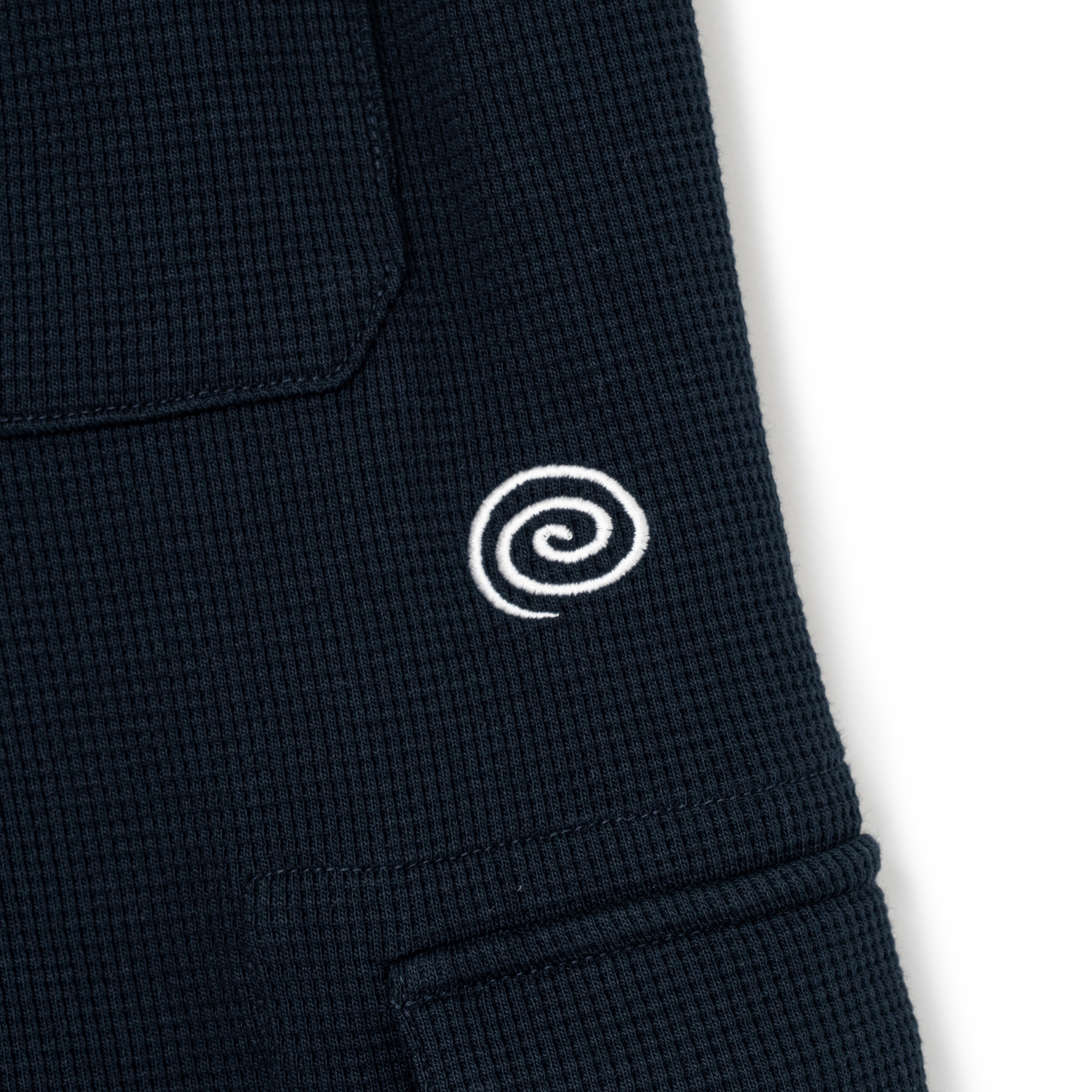 Waffle Cargo Shorts (NAVY) – SOL soonerorlater