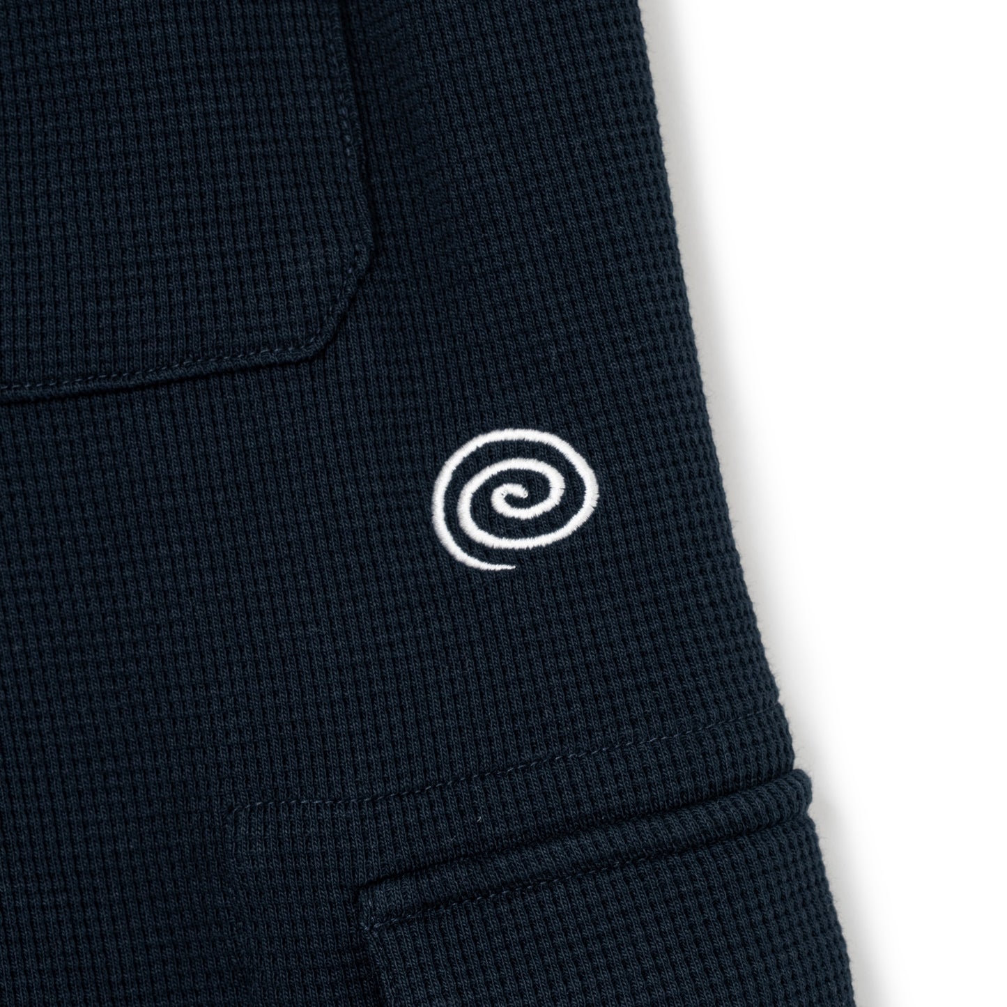 Waffle Cargo Shorts (NAVY)