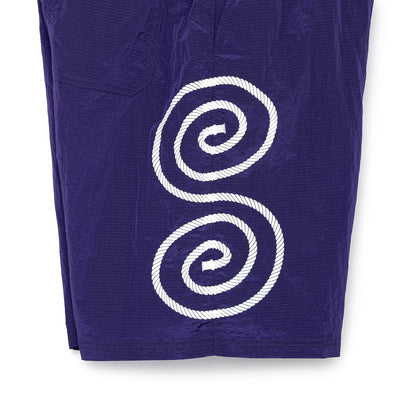 Rope Logo Swim Shorts (PURPLE)