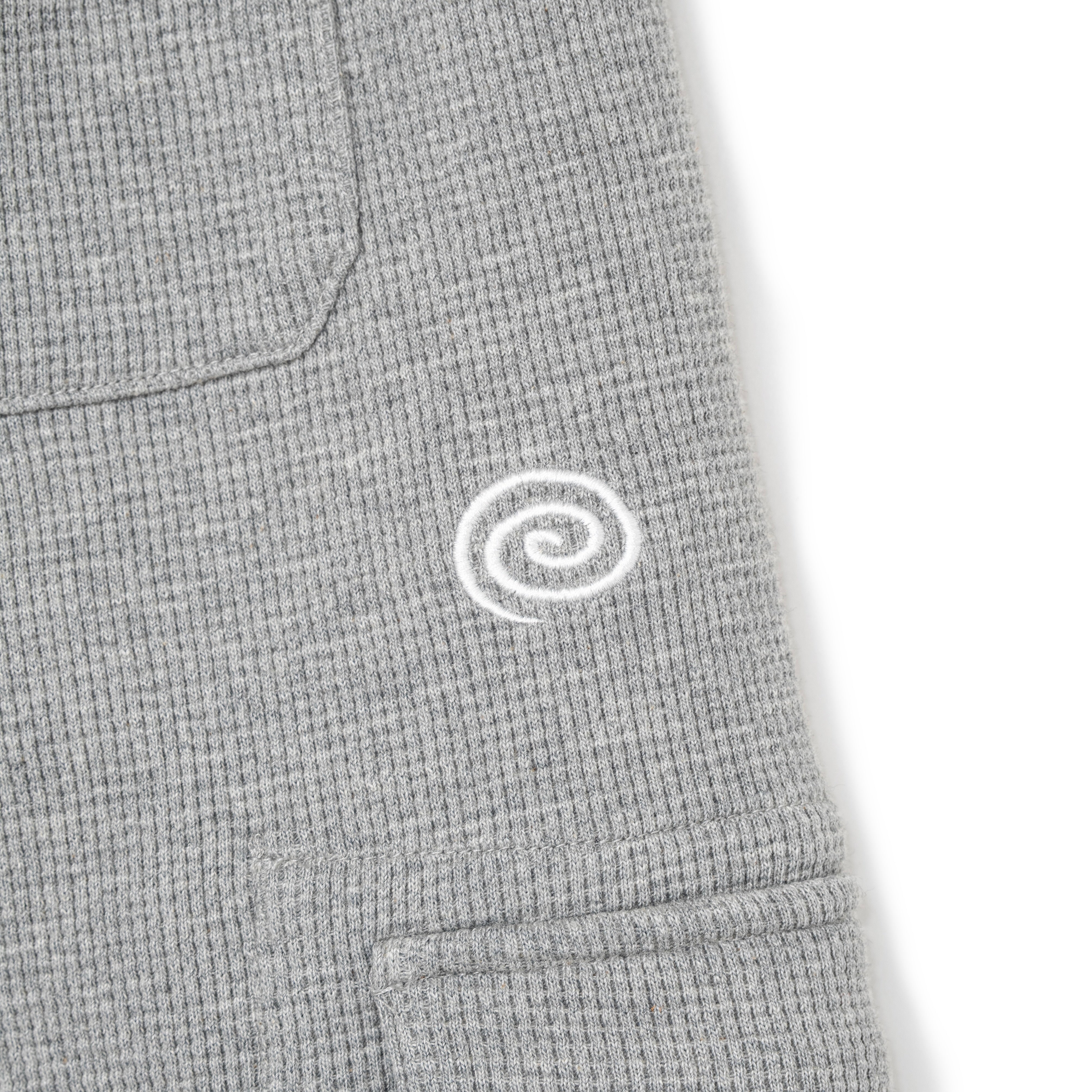 Waffle Cargo Shorts (GRAY) – SOL soonerorlater