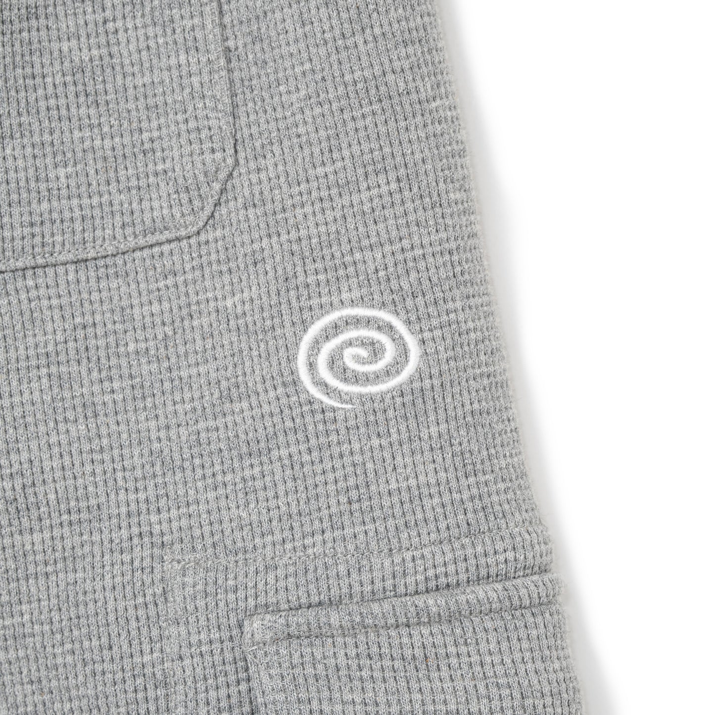 Waffle Cargo Shorts (GRAY)