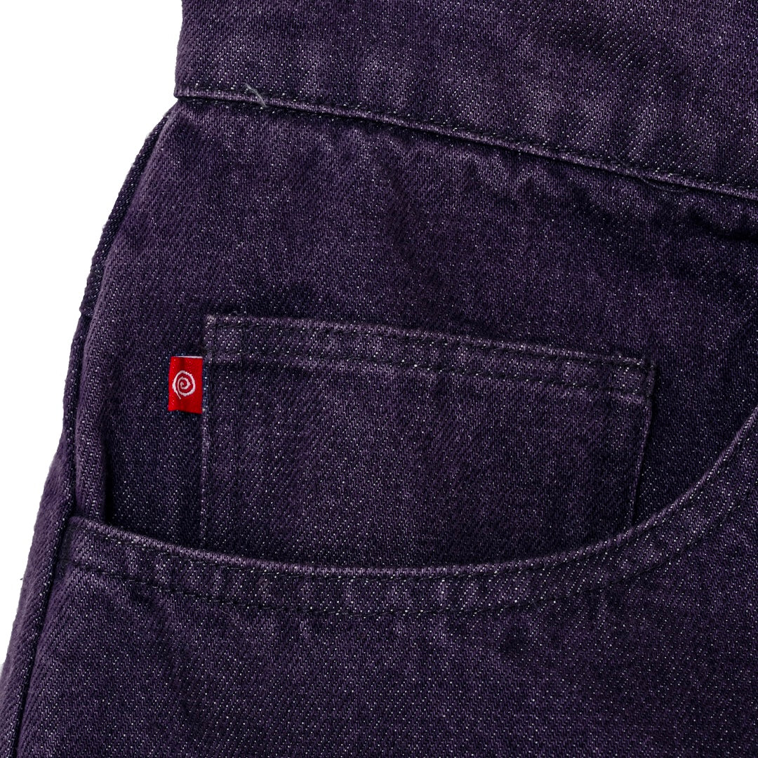 GuruGuru Denim Shorts (PURPLE)
