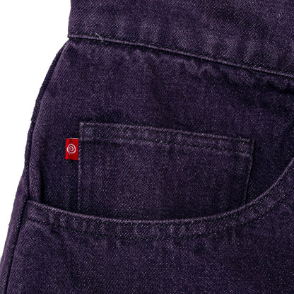 GuruGuru Denim Shorts (PURPLE)
