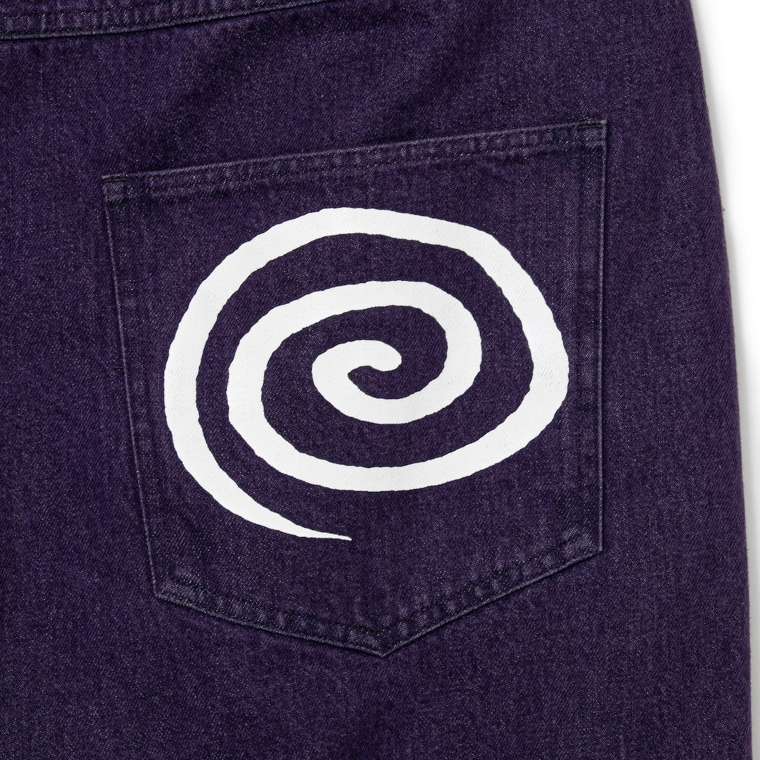 GuruGuru Denim Shorts (PURPLE)