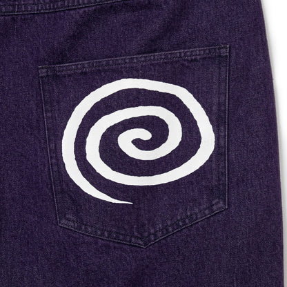 GuruGuru Denim Shorts (PURPLE)