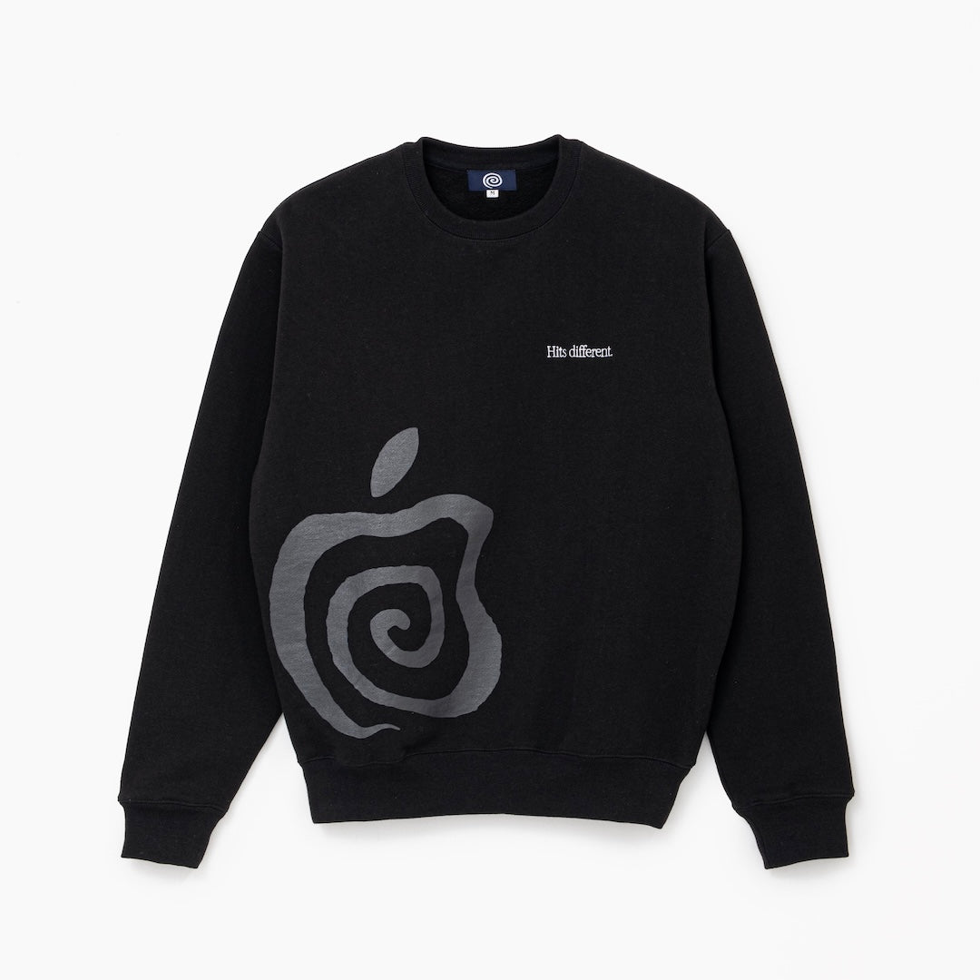 Apple Sweatshirts (BLACK)