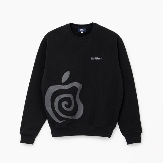 Apple Sweatshirts (BLACK)