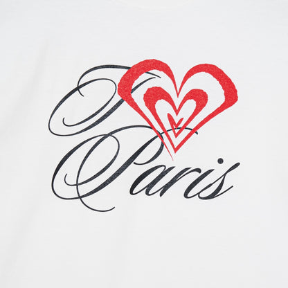 I Love Paris Tee (WHITE)