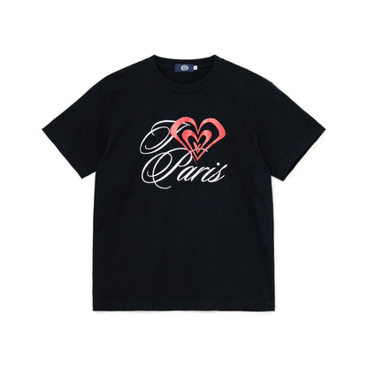 I Love Paris Tee (BLACK)