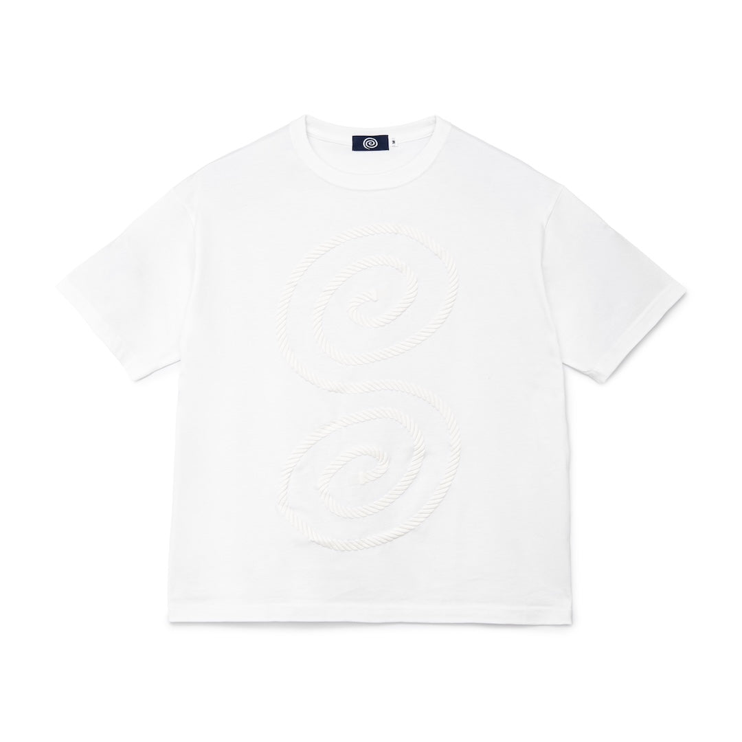 Rope Logo Tee (WHITE)