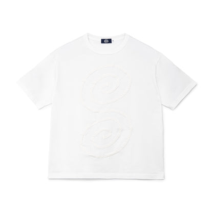 Rope Logo Tee (WHITE)