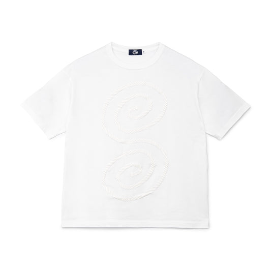 Rope Logo Tee (WHITE)