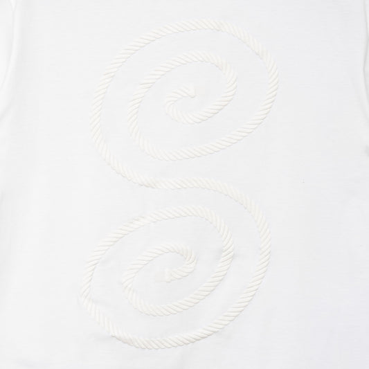 Rope Logo Tee (WHITE)