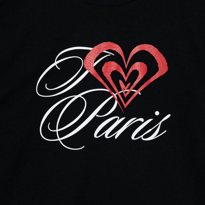 I Love Paris Tee (BLACK)