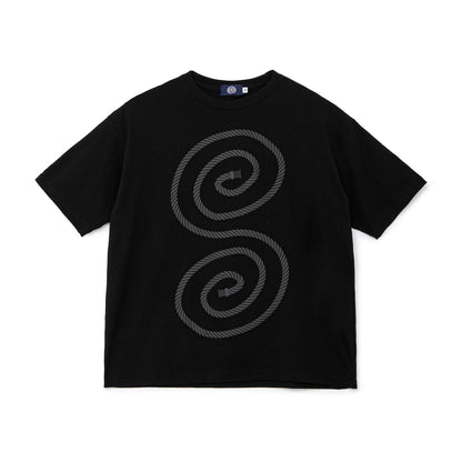 Rope Logo Tee (BLACK)