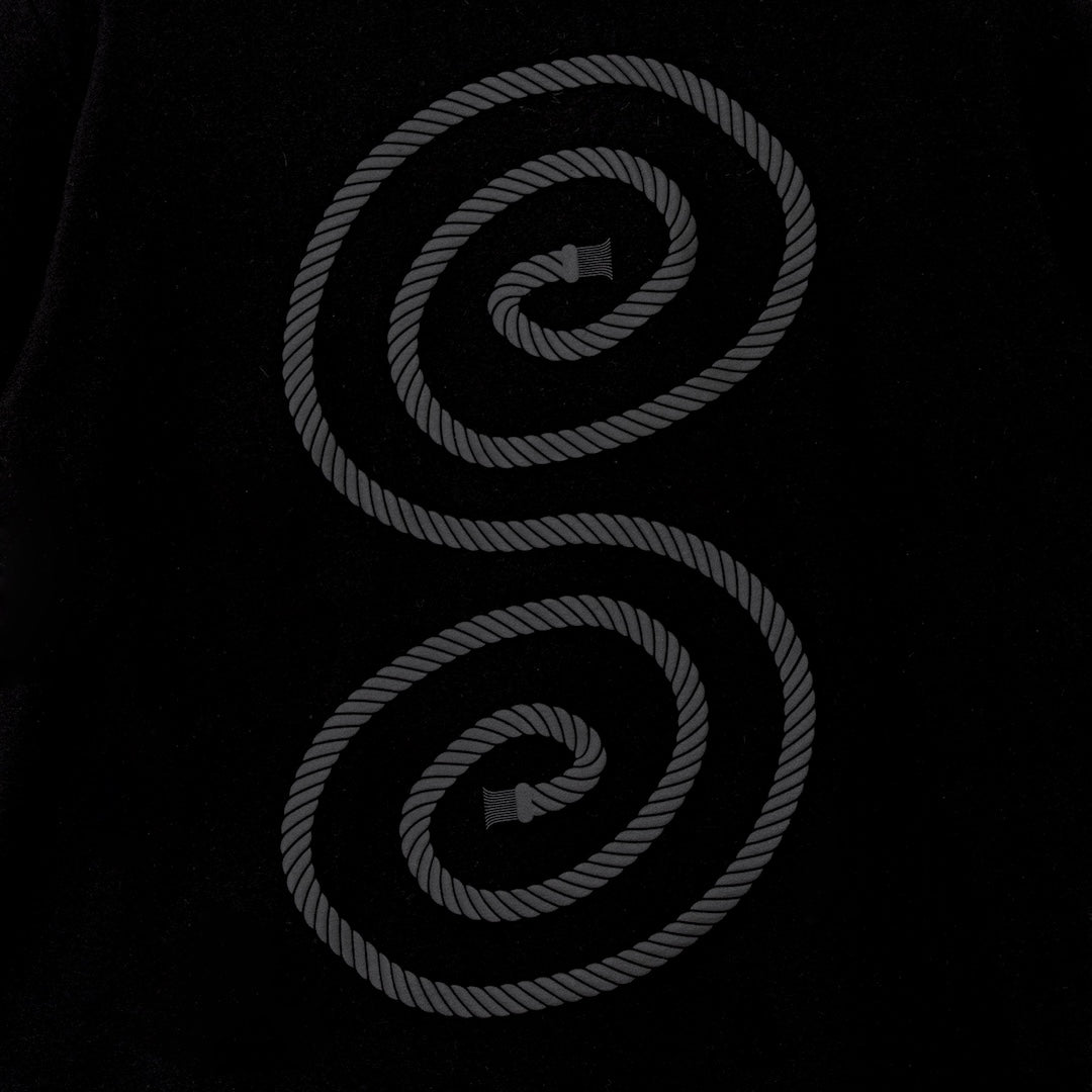 Rope Logo Tee (BLACK)