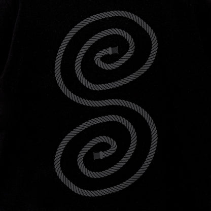 Rope Logo Tee (BLACK)